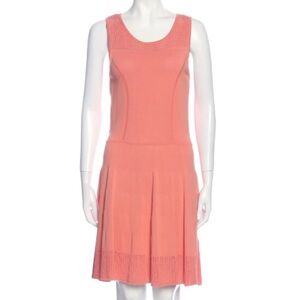 Cynthia Rowley Knit Peachy/pink Mini Dress